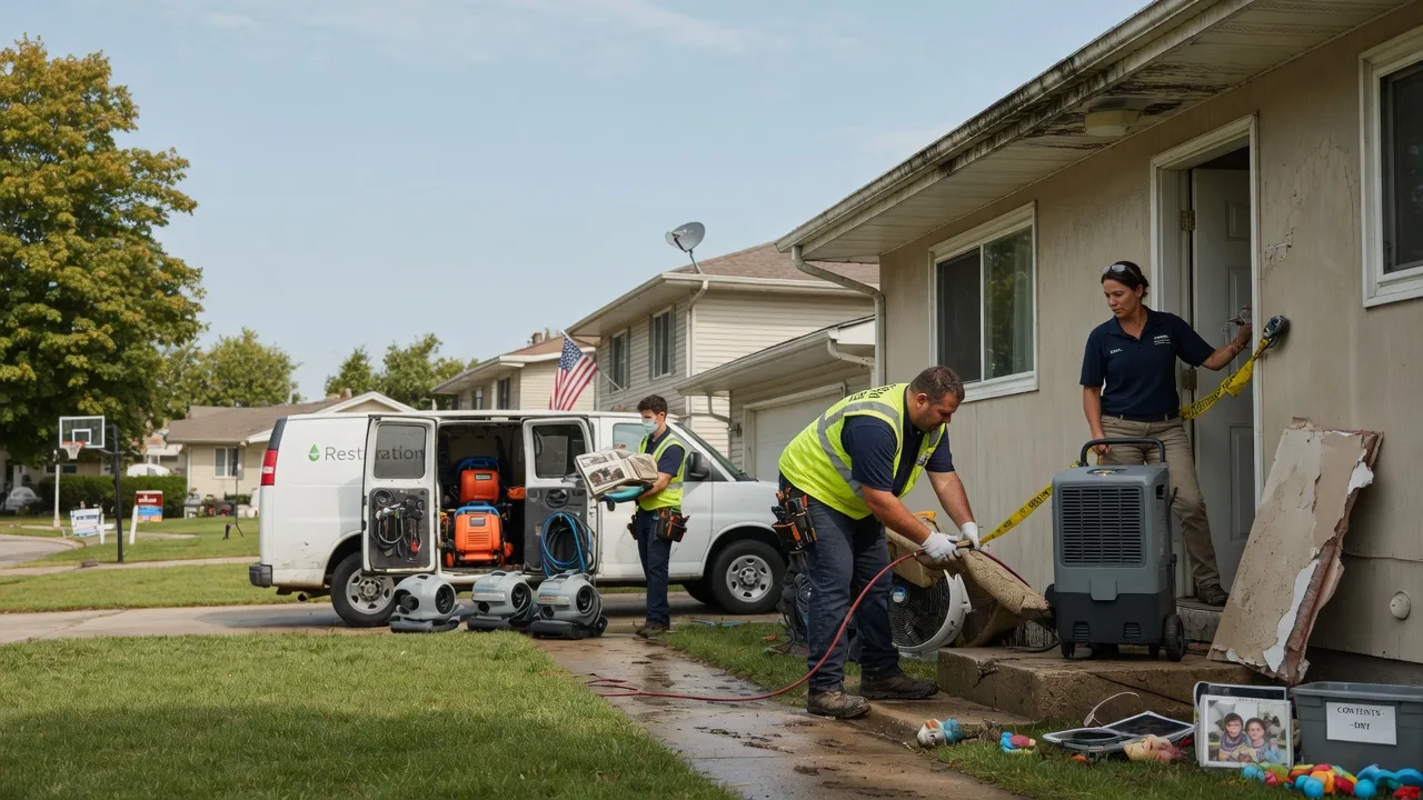 Water Damage Restoration in Colp, IL near me